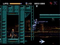 une photo d'Ã©cran de Robocop Versus The Terminator sur Sega Megadrive